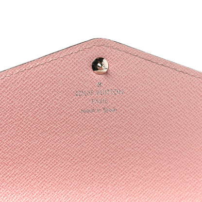 Louis Vuitton Epi Sarah Wallet NM Rose Ballerine 6 of 7