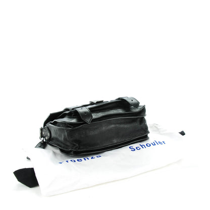 Proenza Schouler Lambskin PS1 Pouch Messenger Black 4 of 8
