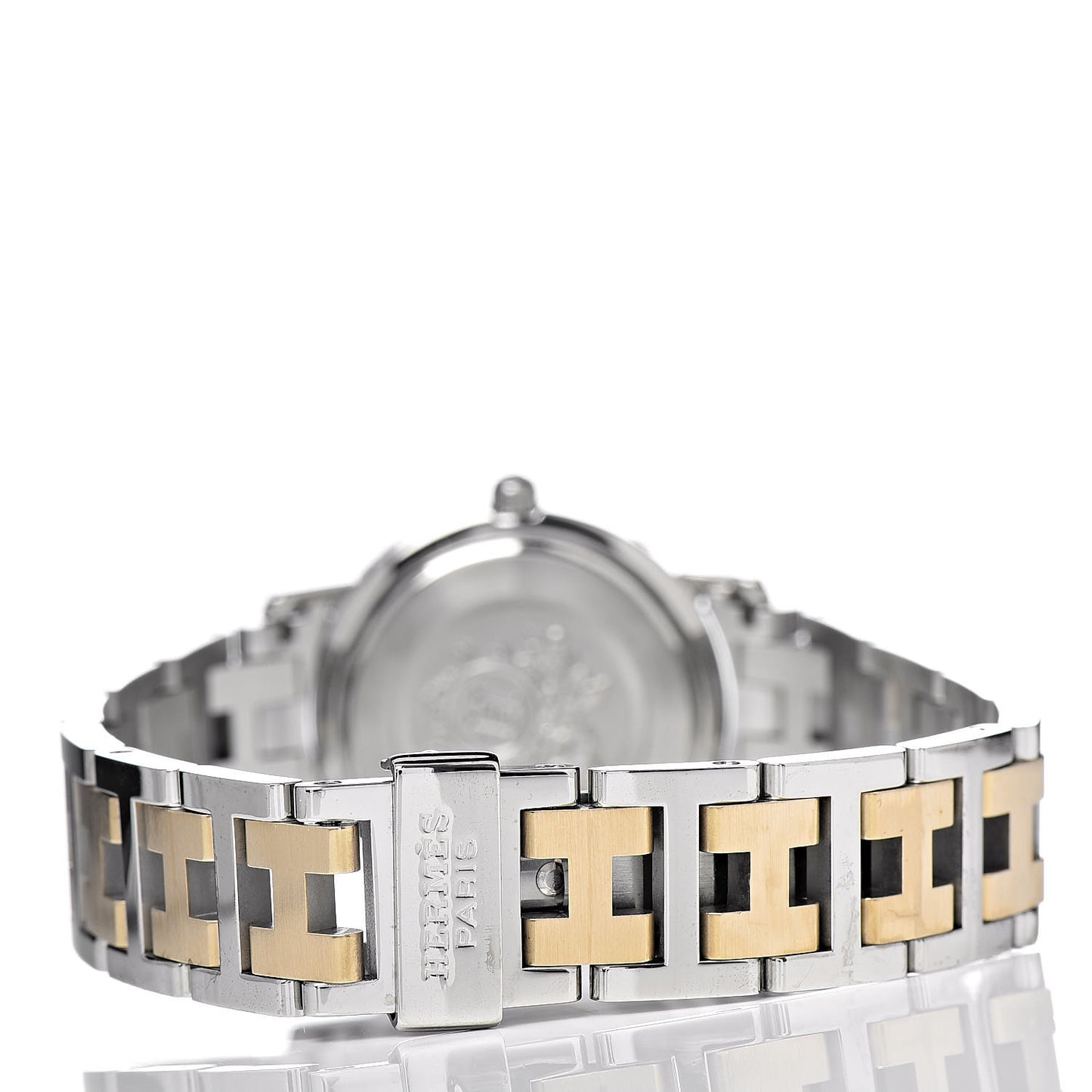 Stainless Steel 24mm Clipper Quartz Watch Gold
