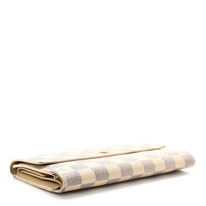 Louis Vuitton Damier Azur Sarah Wallet 4 of 15