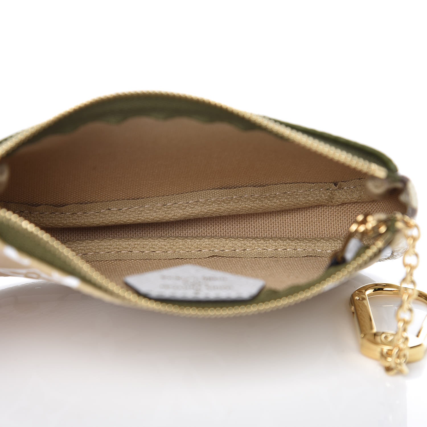 Louis Vuitton Monogram Giant Micro Pochette Accessories Kaki White 5 of 8