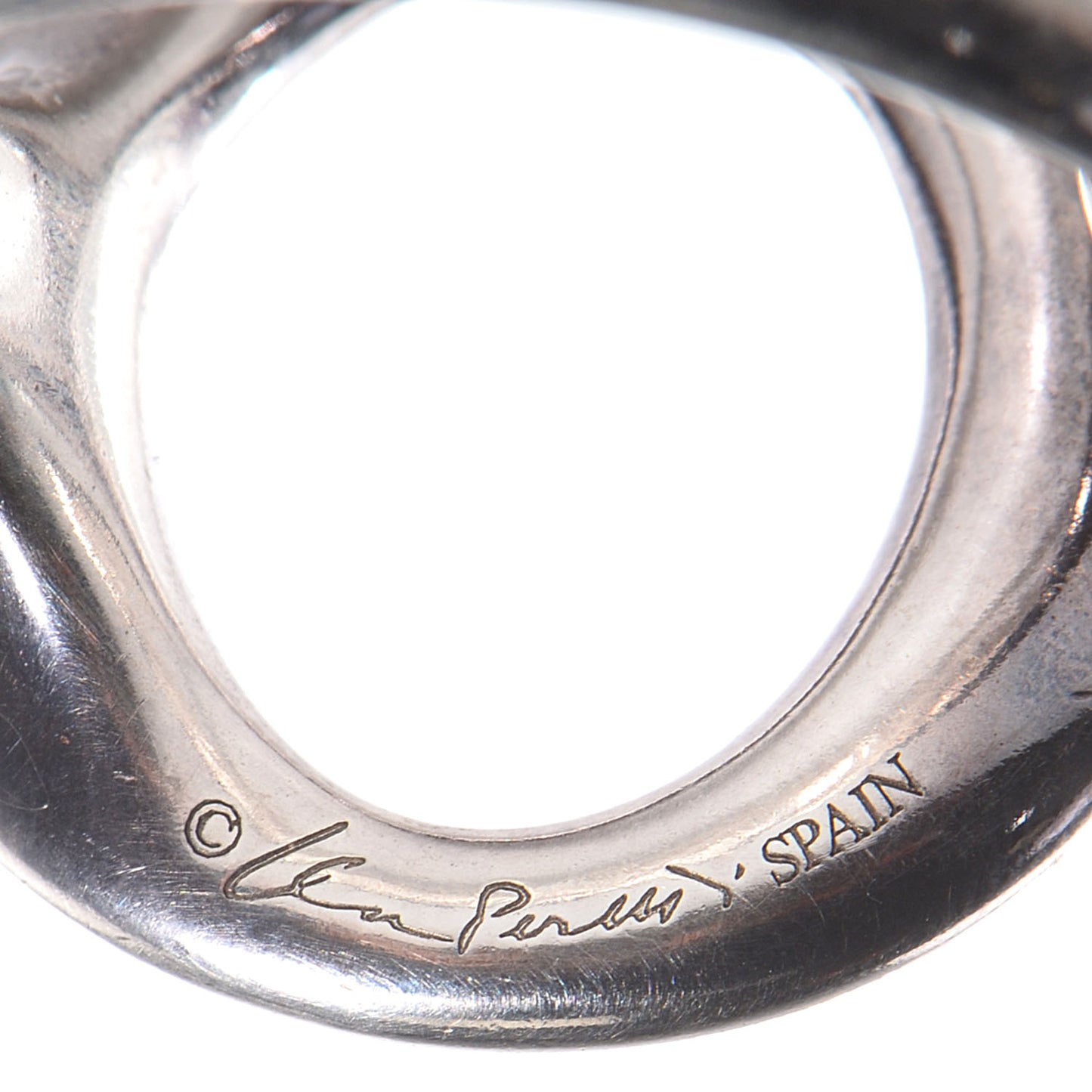 Sterling Silver Elsa Peretti Sevillana Ring 8.5