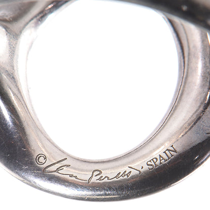 Tiffany Sterling Silver Elsa Peretti Sevillana Ring 8.5 5 of 7