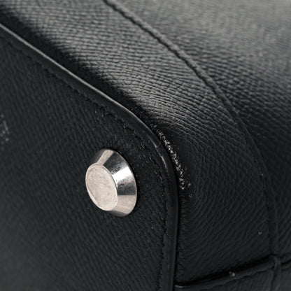 Balenciaga Signature Grained Calfskin Logo XXS Ville Top Handle Bag Black 11 of 11