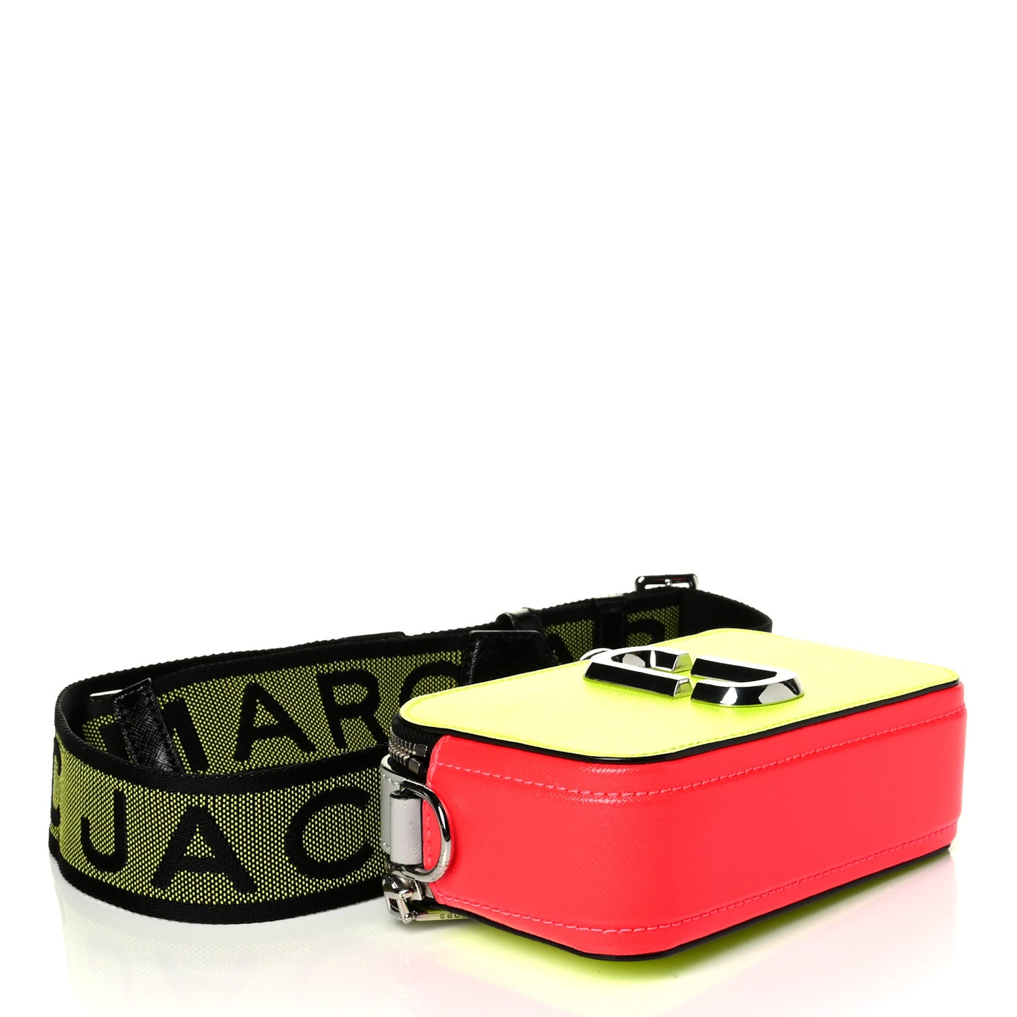 Saffiano Small Snapshot Camera Bag Bright Yellow