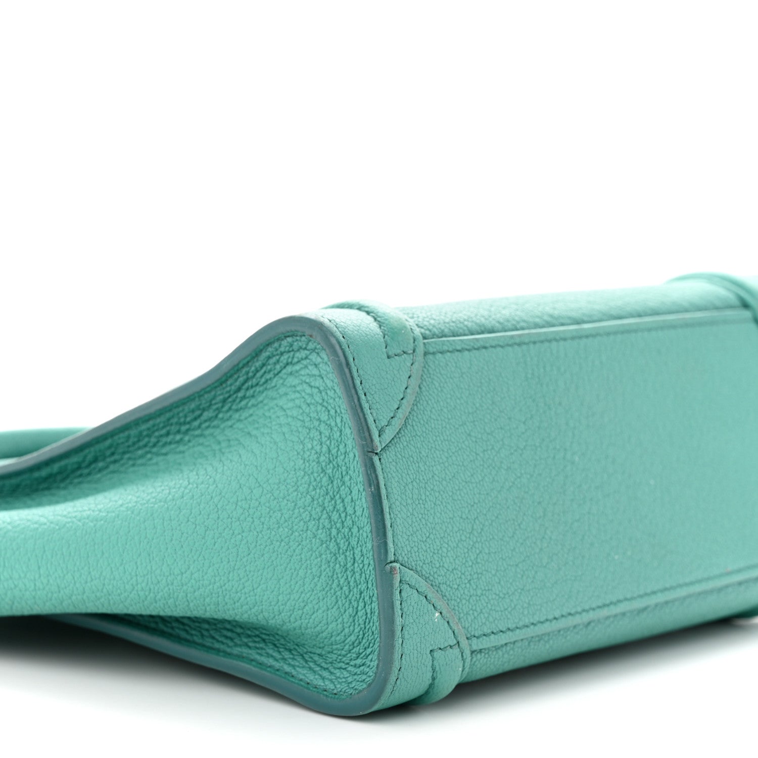 Celine Drummed Calfskin Nano Luggage 9 of 10