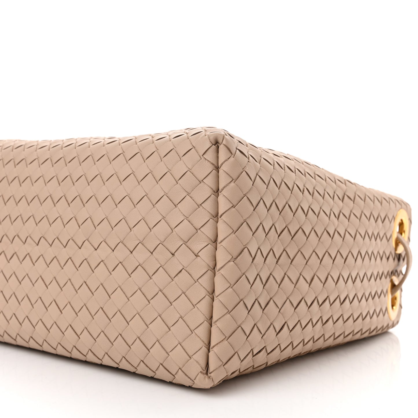 Nappa Intrecciato Bella Tote Beige