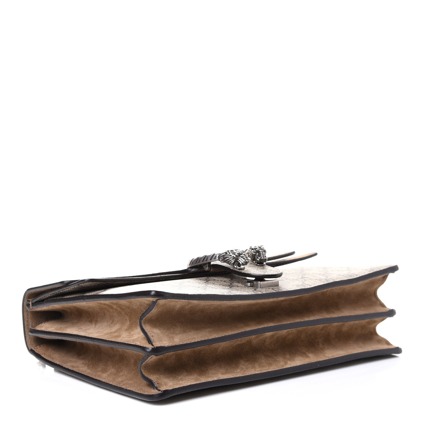 GG Supreme Monogram Medium Dionysus Shoulder Bag Taupe