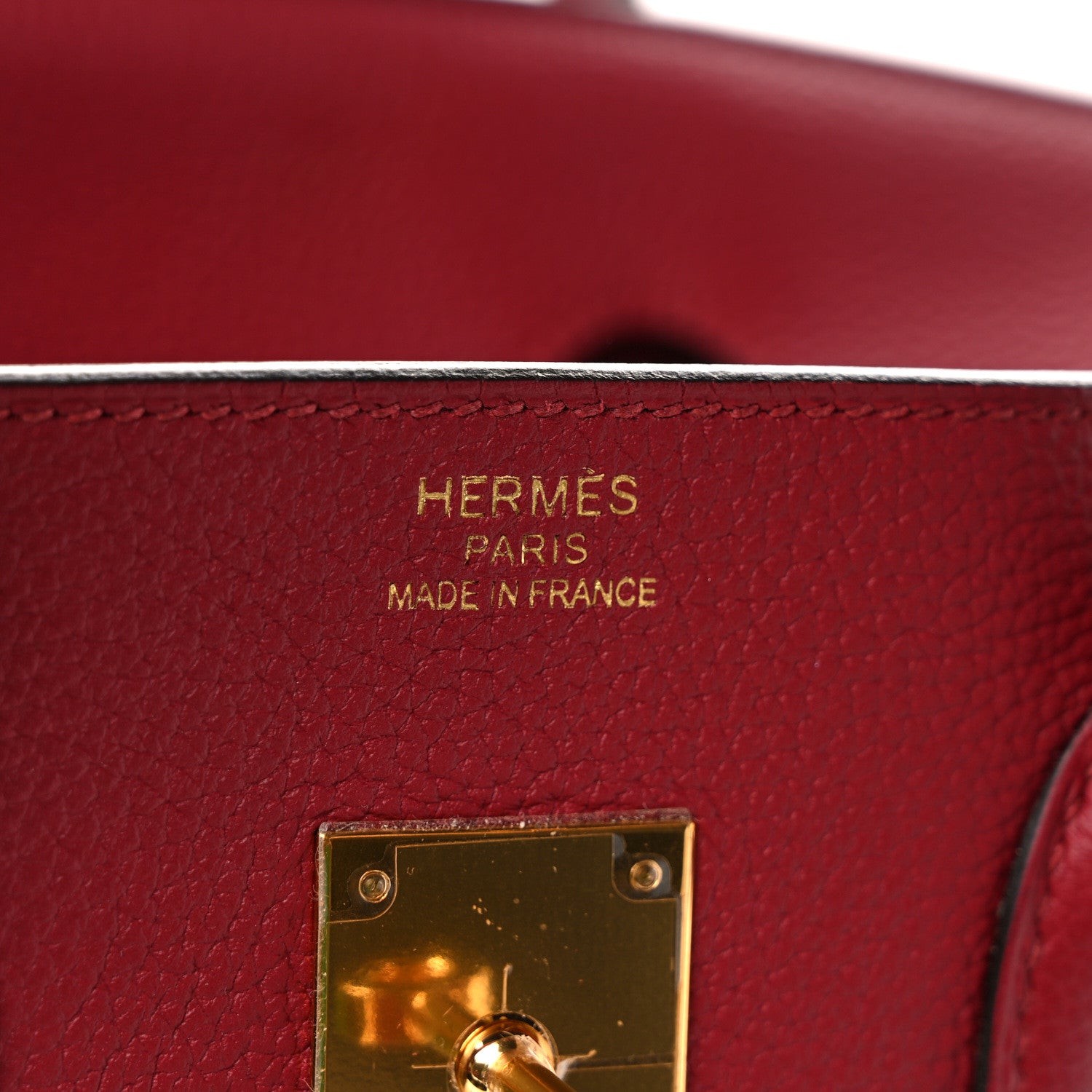 Hermes Togo Birkin 35 Rouge Grenat 6 of 11