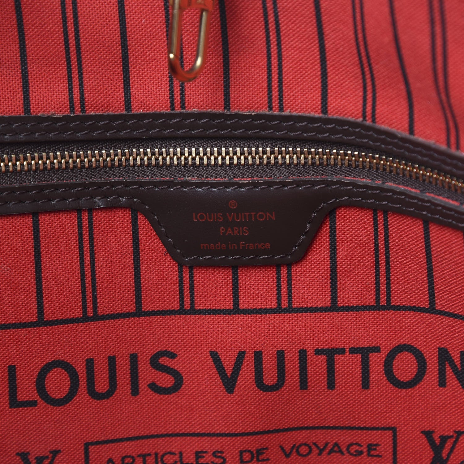 Louis Vuitton Damier Ebene Neo Neverfull GM 5 of 14
