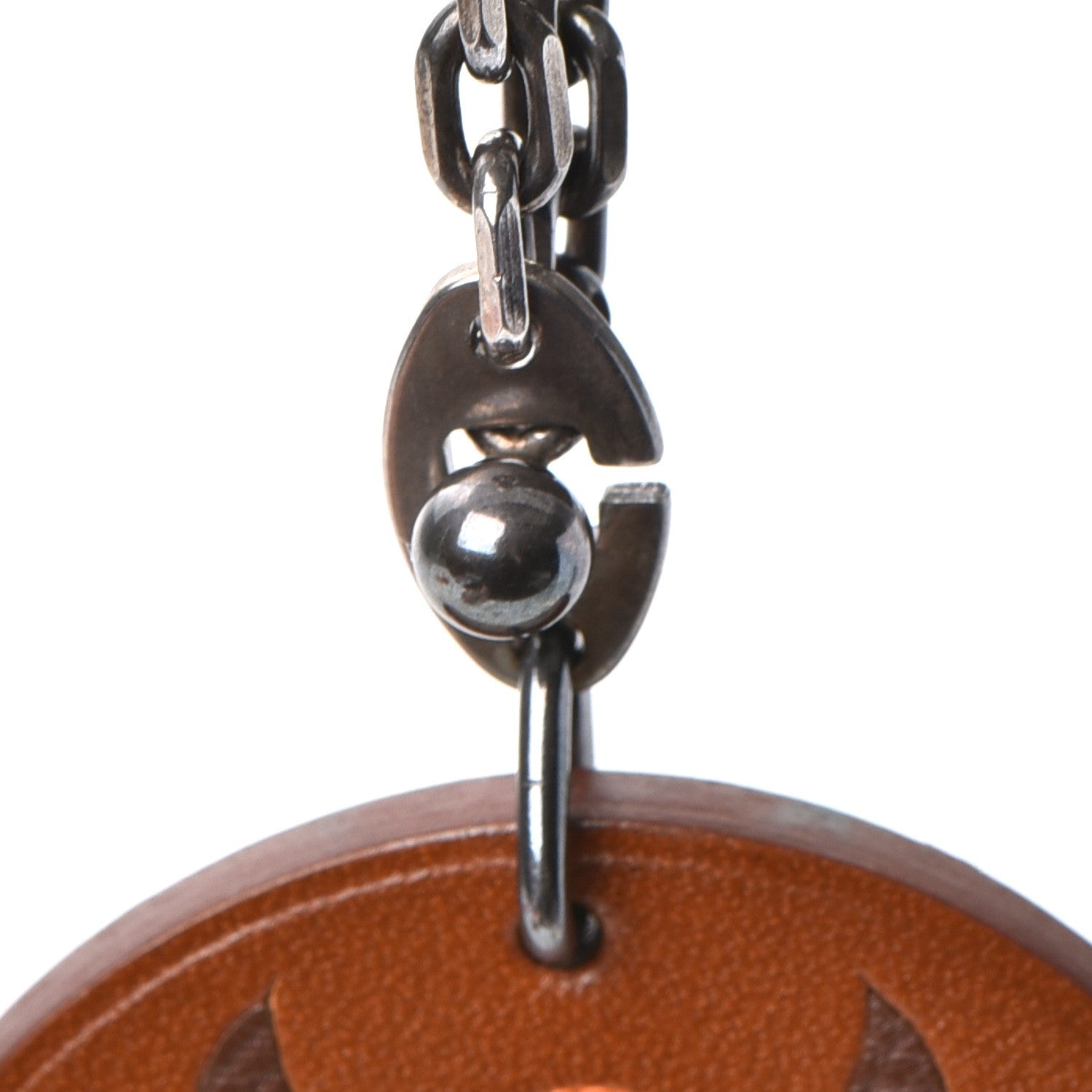 Hermes Barenia Horse Key Chain Fauve 7 of 8