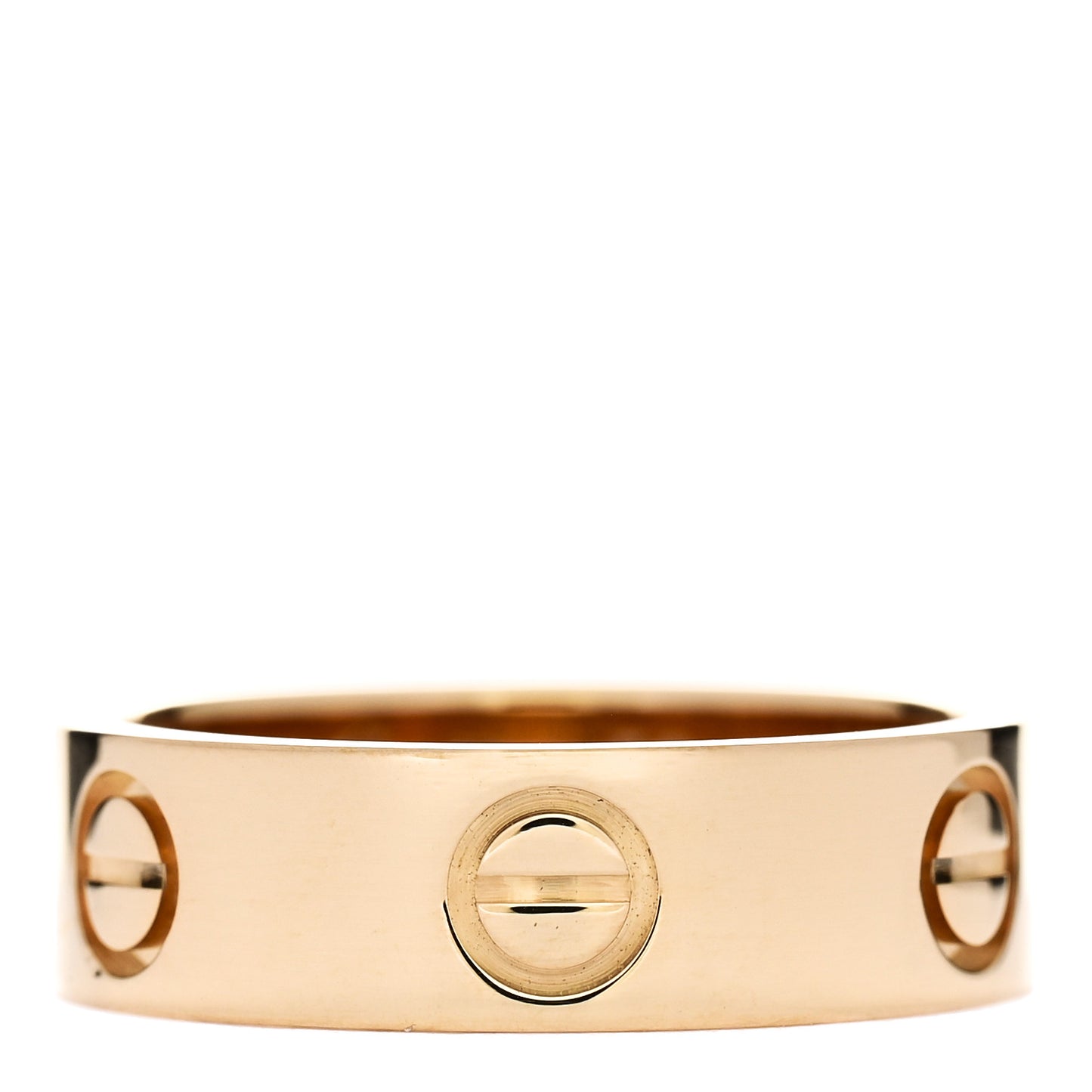 18K Yellow Gold 5.5mm LOVE Ring 52 6