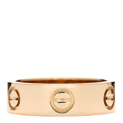 Cartier 18K Yellow Gold 5.5mm LOVE Ring 52 6 1 of 5