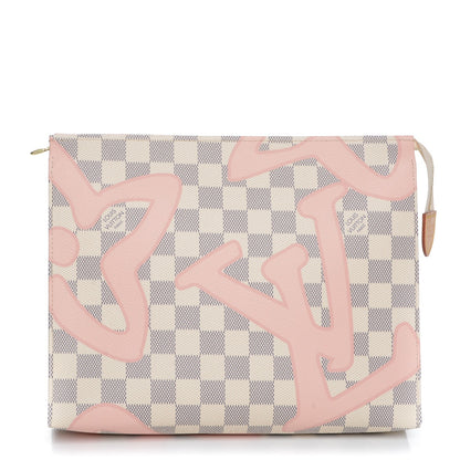 Louis Vuitton Damier Azur Tahitienne Toiletry Pouch 26 1 of 7
