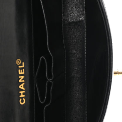 Chanel Lambskin East West Chocolate Bar Flap Black 5 of 11