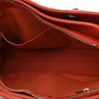 Chanel Caviar Quilted Medium Rock In Rome Tote Dark Red 5 of 11