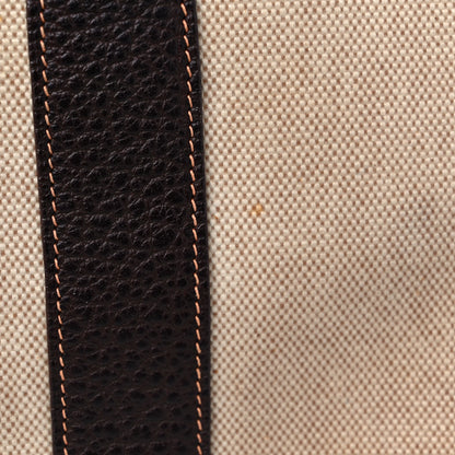 Hermes Buffle Skipper Toile Garden Party 36 MM Tote Marron Fonce 13 of 16