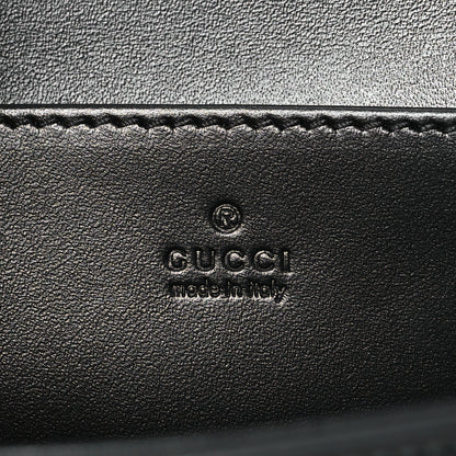 Gucci Senna Calfskin Petite GG Top Handle Shoulder Bag Black 6 of 10
