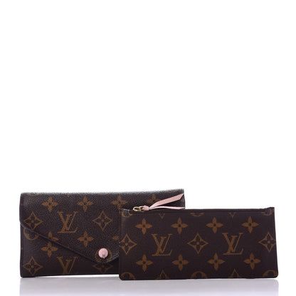Louis Vuitton Monogram Josephine Wallet Rose Ballerine 3 of 10