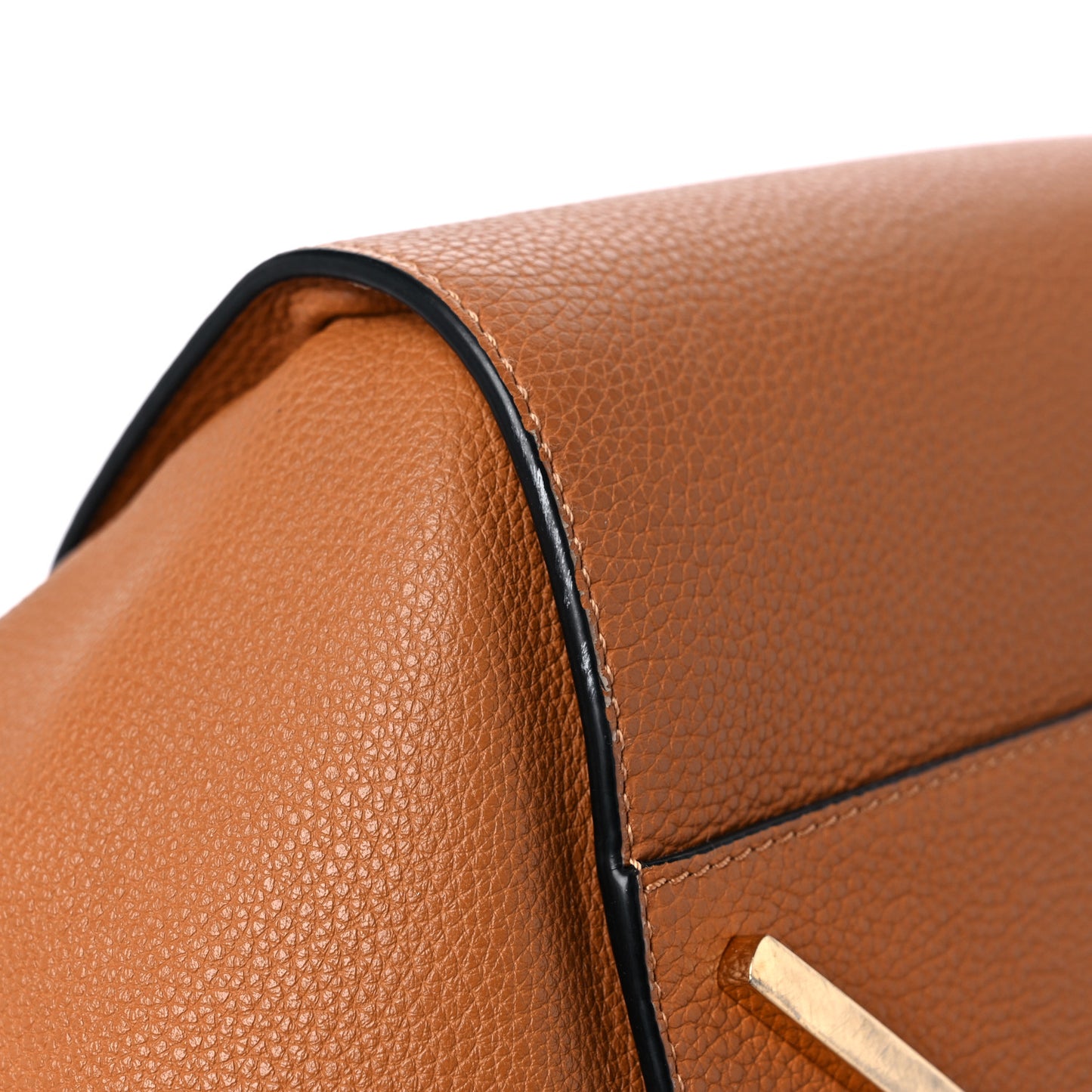 Calfskin Medium Hammock Shoulder Bag Light Caramel