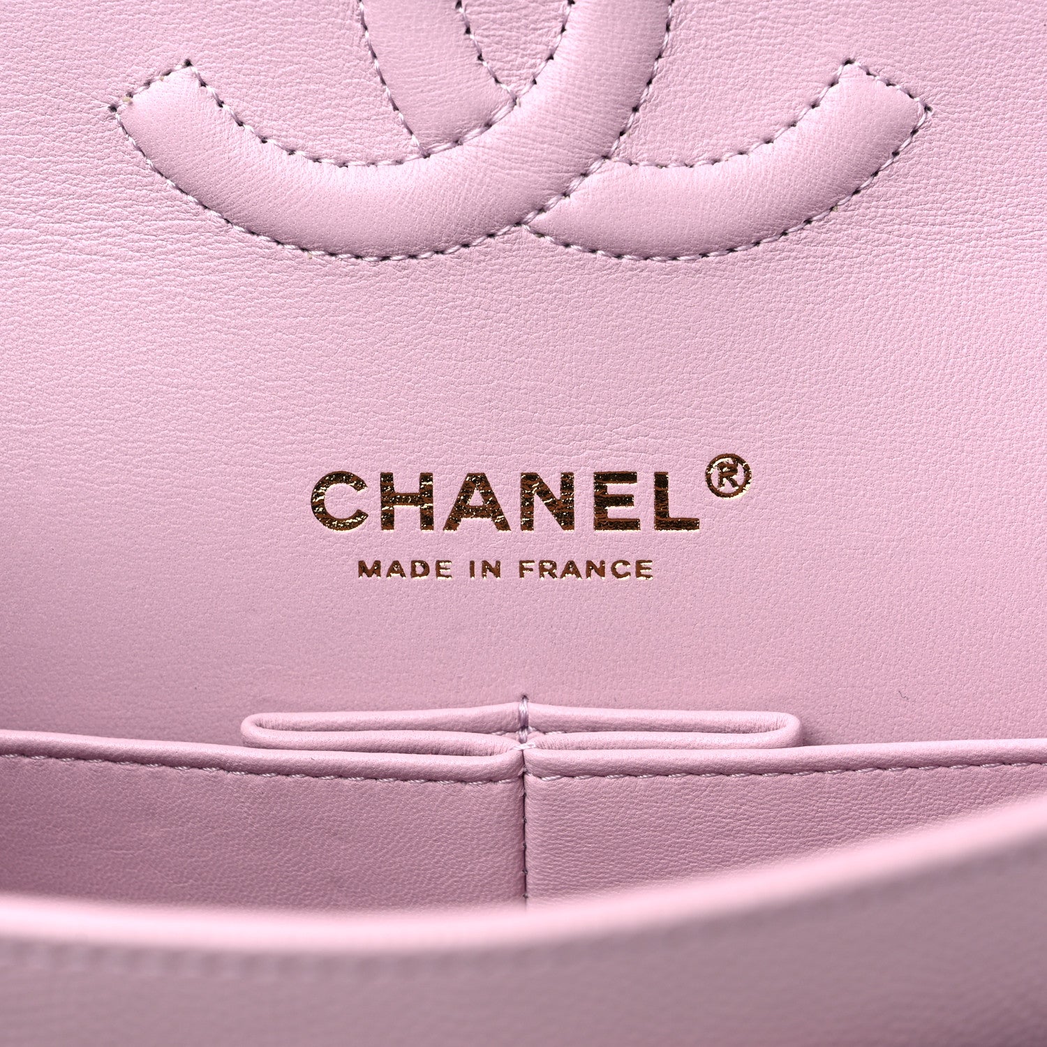 Chanel Caviar Quilted Medium Double Flap Light Pink 6 of 9