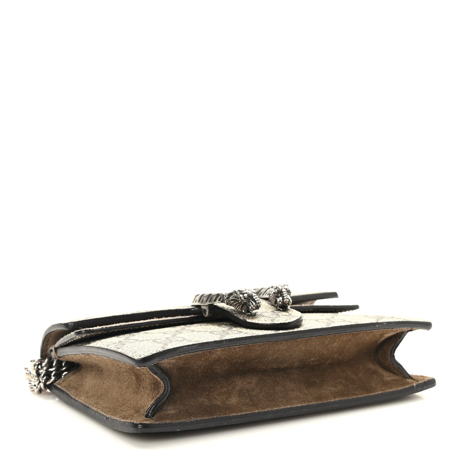 Gucci GG Supreme Monogram Super Mini Dionysus Shoulder Bag Taupe 4 of 8