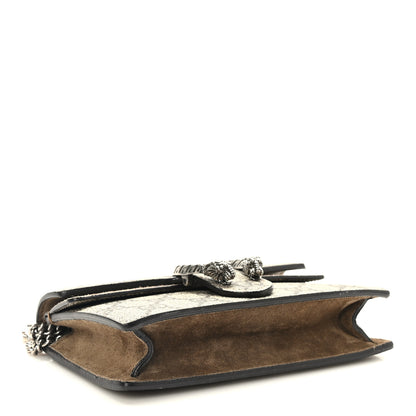 Gucci GG Supreme Monogram Super Mini Dionysus Shoulder Bag Taupe 4 of 8