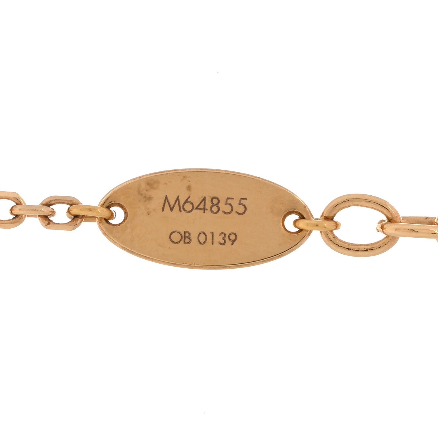 Louis Vuitton Metal Blooming Supple Necklace Gold 6 of 8