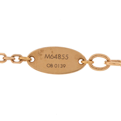 Louis Vuitton Metal Blooming Supple Necklace Gold 6 of 8