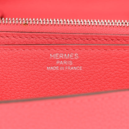 Hermes Evercolor Mini Convoyeur II Rose Azalee 6 of 14