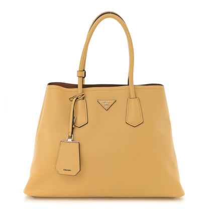 Prada City Calf Double Bag Ginestra 1 of 13