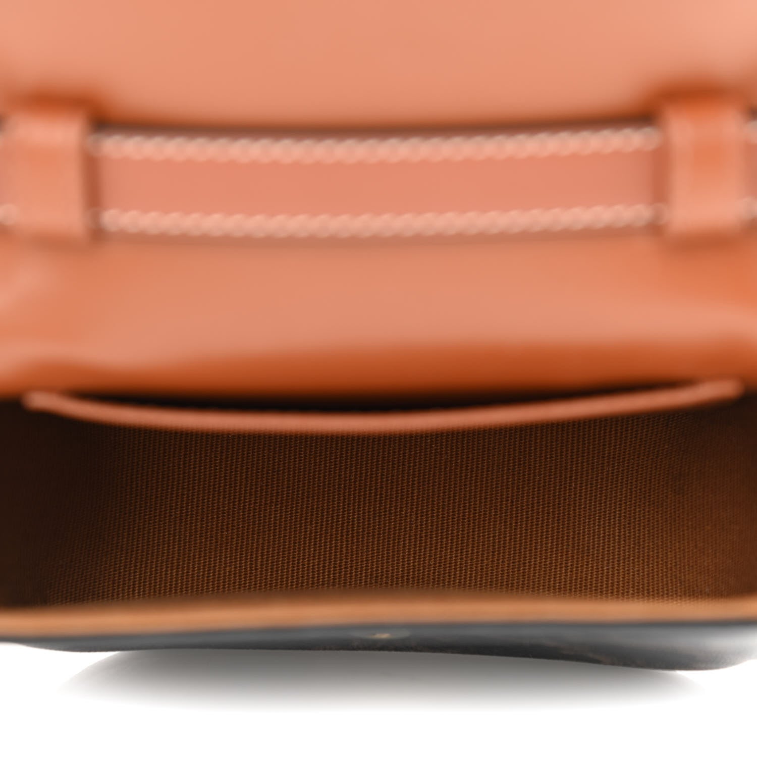 Celine Triomphe Canvas Calfskin Mini Triomphe Tan 5 of 11