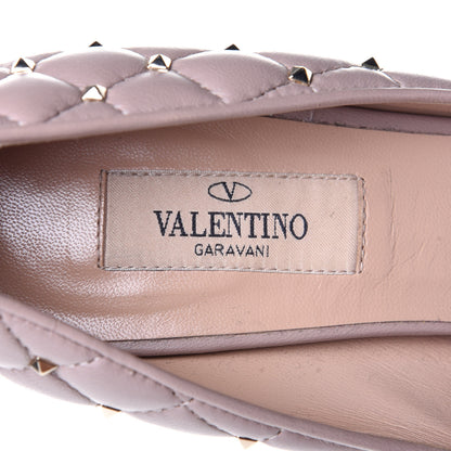 Valentino Garavani Nappa Rockstud Spike 90mm Pumps 36 Poudre 9 of 10
