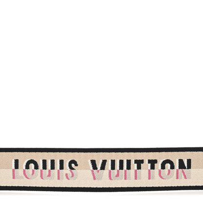 Louis Vuitton Jacquard Speedy Bandouliere 20 Shoulder Strap Black 4 of 5