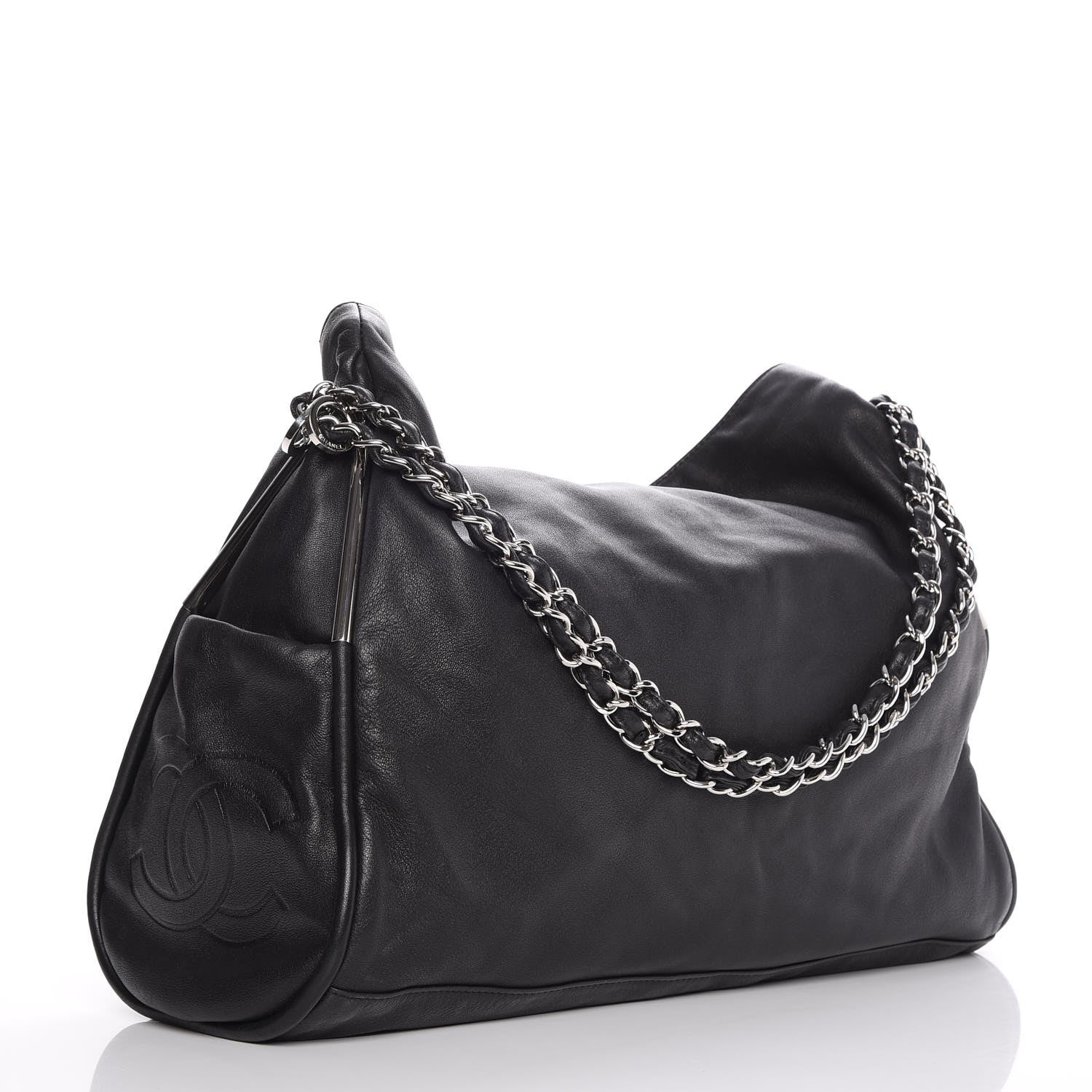 Chanel Lambskin Large Ultimate Soft Tote Black 3 of 7