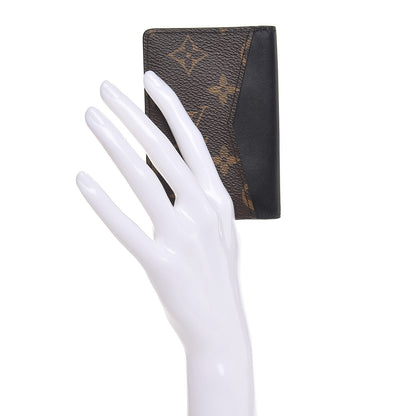 Louis Vuitton Monogram Macassar Pocket Organizer NM 2 of 7