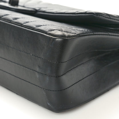 Chanel Aged Calfskin Chevron Quilted 2.55 Reissue 226 So Black 10 of 10