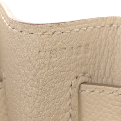 Hermes Epsom Kelly Sellier 32 Craie 7 of 14