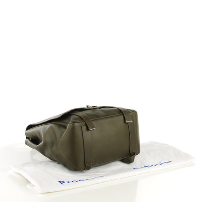 Proenza Schouler Calfskin PS Courier Backpack Dark Moss 4 of 9