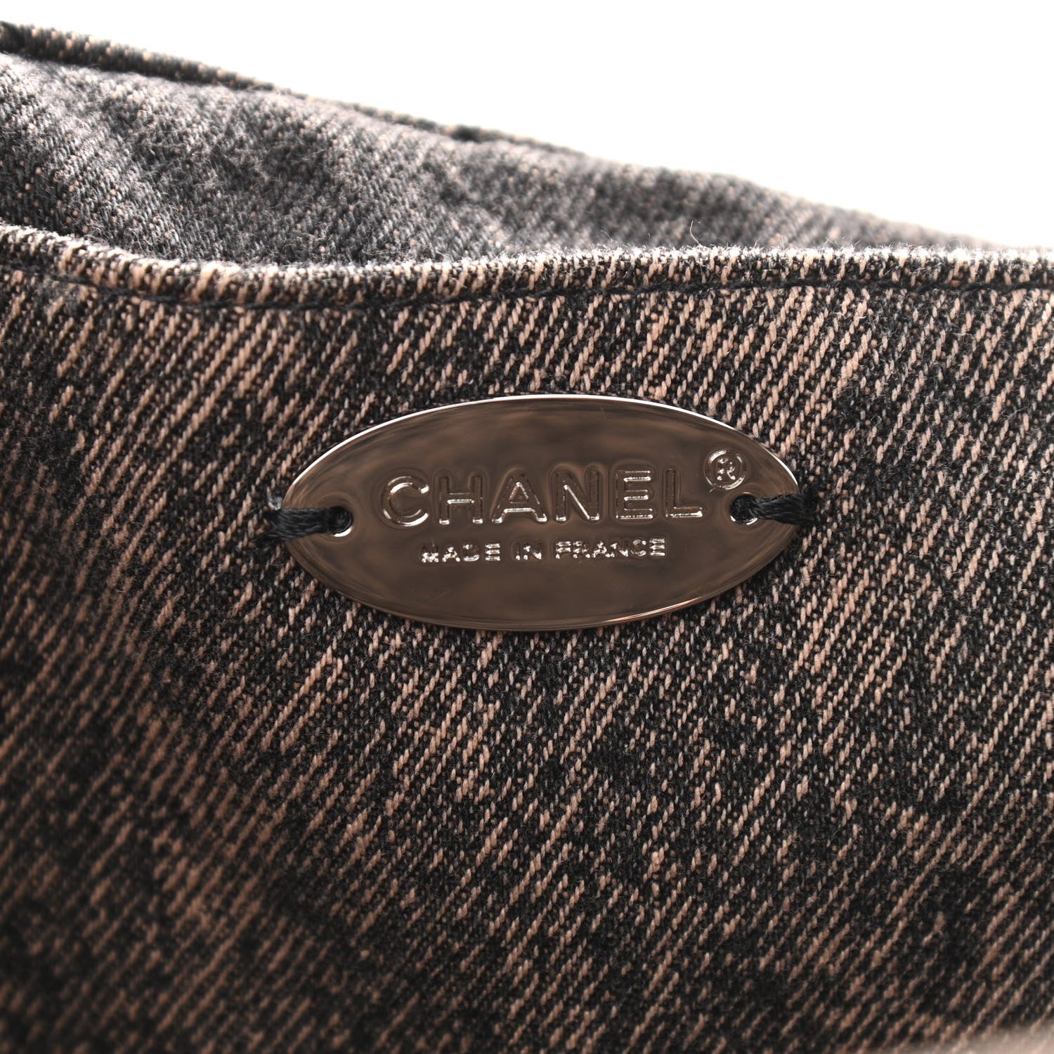 Chanel Denim Quilted Denimpression XXL Flap Rose Clair 6 of 10