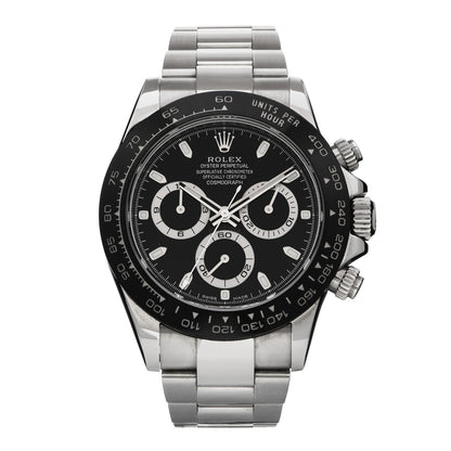 Rolex Stainless Steel 40mm Oyster Perpetual Cosmograph Daytona Watch Black 116500LN 1 of 5