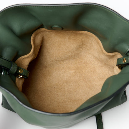 Loewe Calfskin Mini Flamenco Knot Bag Khaki 5 of 10