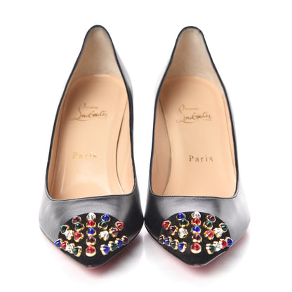 Christian Louboutin Kid Cabo 85 Pumps 39 Black Multicolor 2 of 8