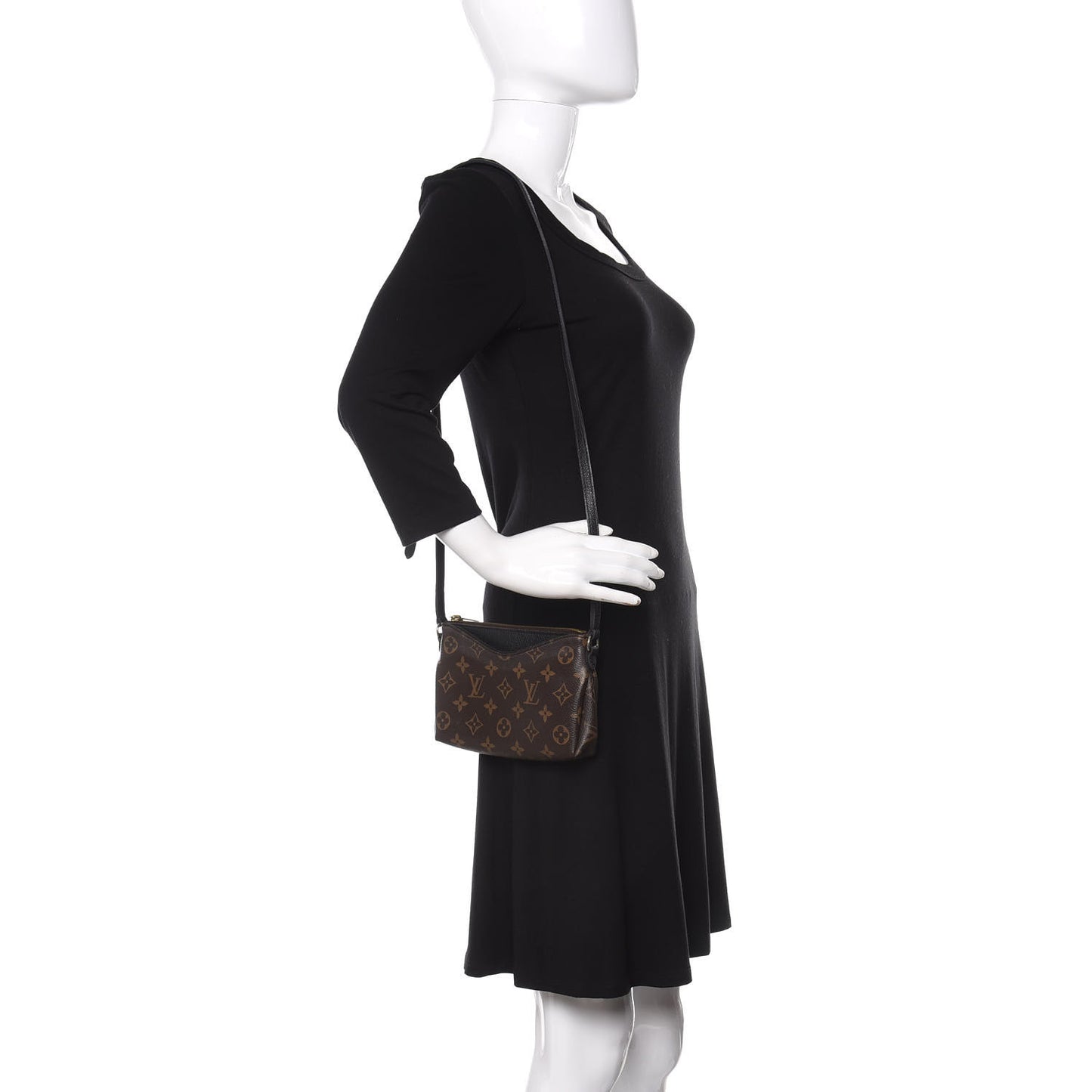 Monogram Pallas Uniformes Crossbody Black