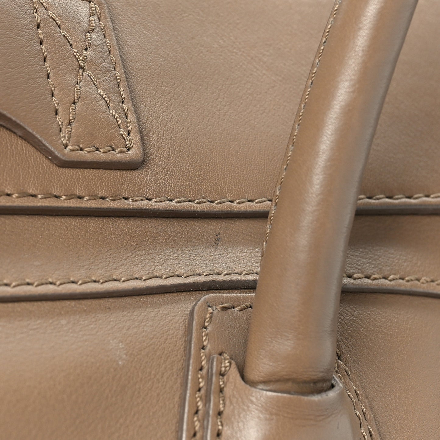 Smooth Calfskin Mini Luggage Dune