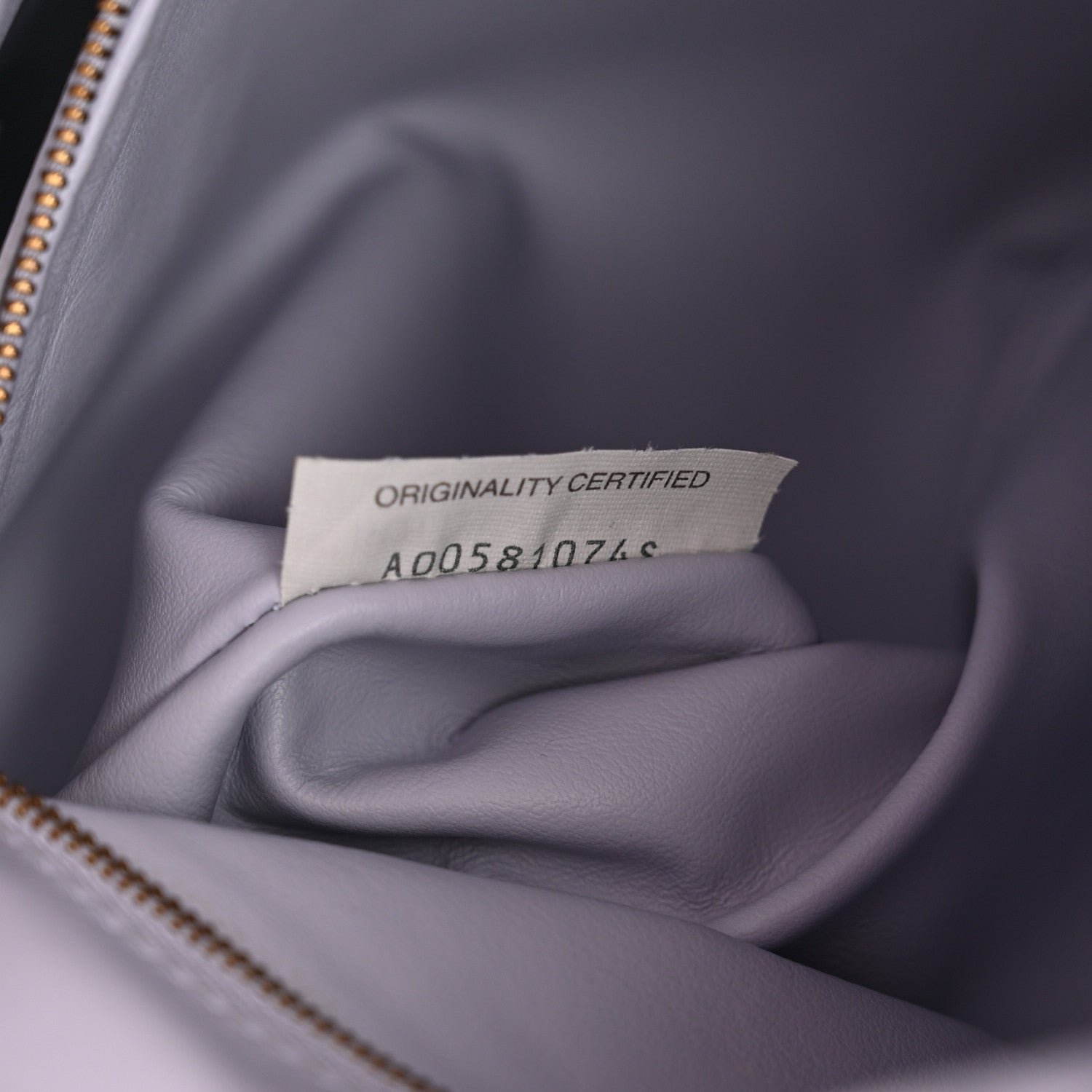 Bottega Veneta Calfskin Intrecciato Small Hop Oyster Lilac 7 of 12