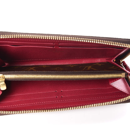 Louis Vuitton Monogram Clemence Wallet Fuchsia 5 of 7