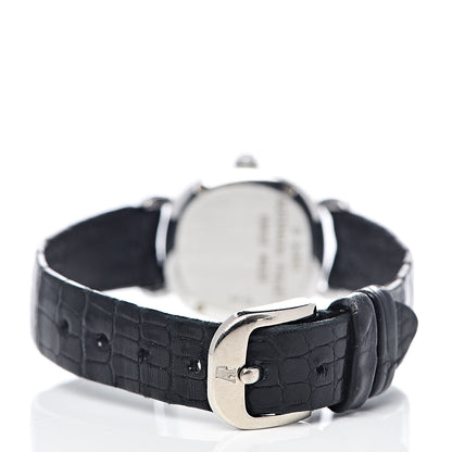 Audemars Piguet 18K White Gold Alligator Diamond Bezel Mother of Pearl 20mm Manual Winding Watch 4 of 8