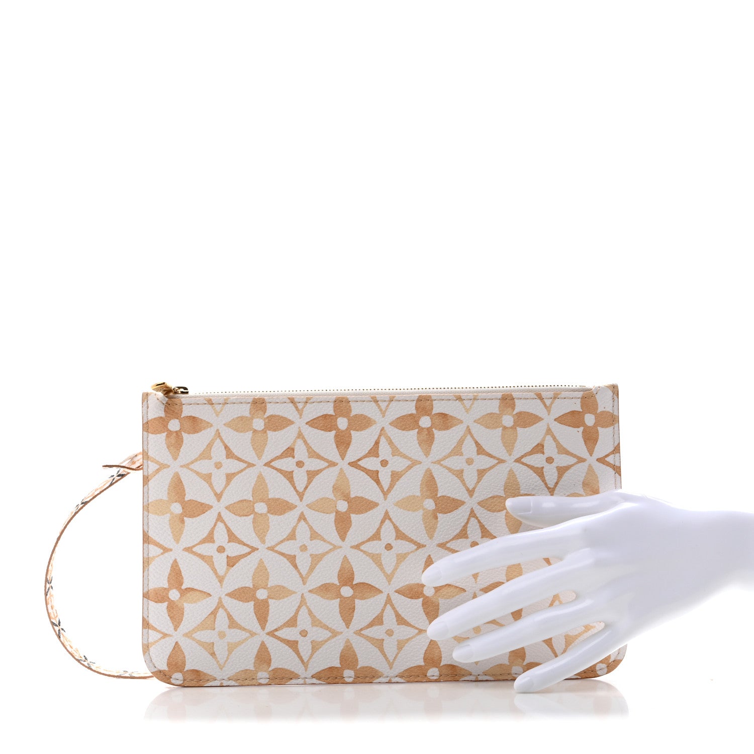 Louis Vuitton Monogram Giant By The Pool 2.0 Neverfull MM Pochette Beige 2 of 6