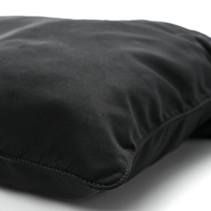 Prada Nylon Vela Flat Messenger Bag Black 9 of 9